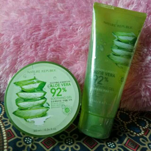 Jual NATURE REPUBLIC ALOE VERA GEL 100 ORIGINAL HANDCARRY KOREA VERSI