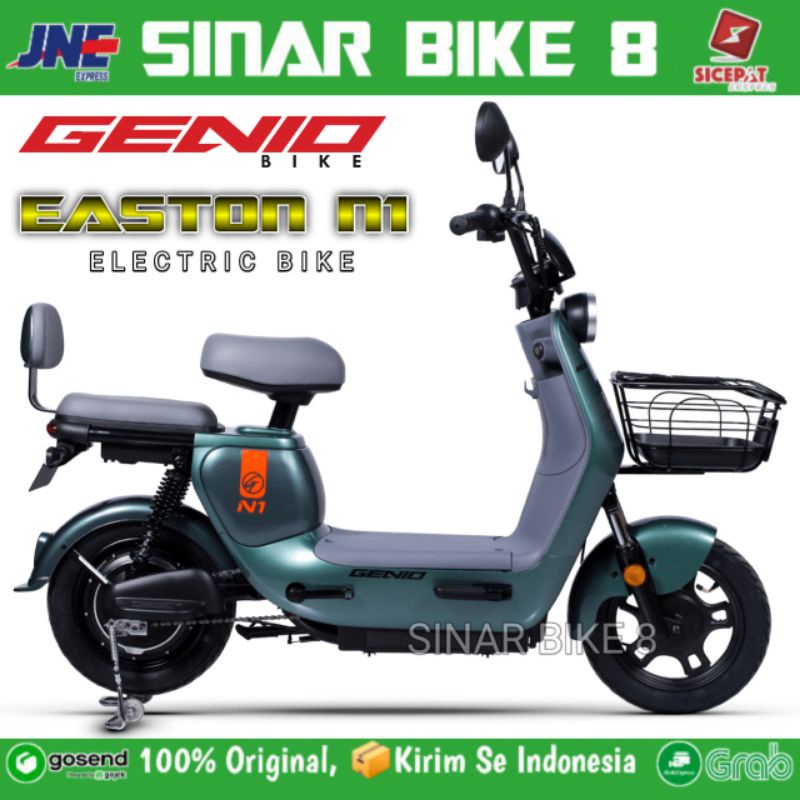 Jual Sepeda Listrik Electric E Bike GENIO EASTON N1 By United 600 Watt