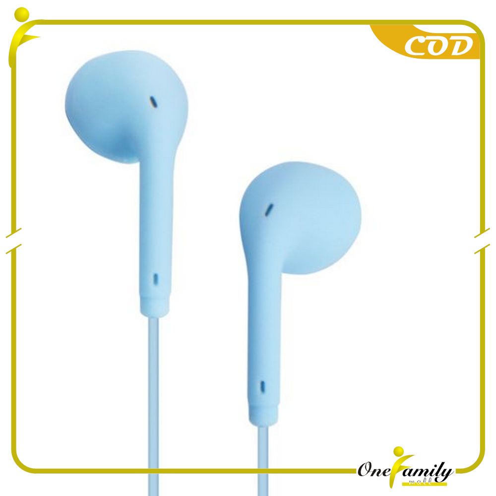 Jual ONE C394 Headset Macaron Matte Color U19 Hifi Handsfree Mate