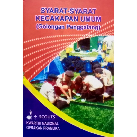 Jual Buku Pramuka SKU Dan SKK TKK Siaga Penggalang Penegak Shopee