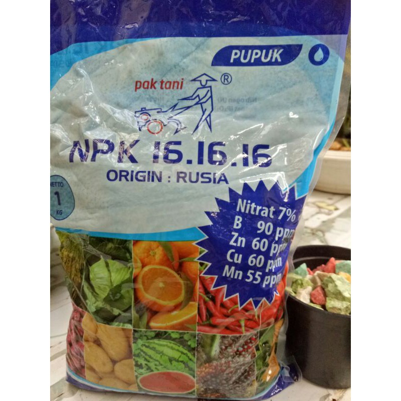 Jual Pupuk Npk Mutiara Biru Repack G Shopee Indonesia