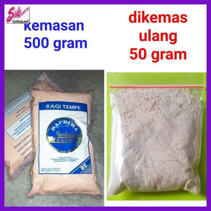 Jual Giragi 50 Gram Ragi Tempe Raprima Repack Dikemas Ulang