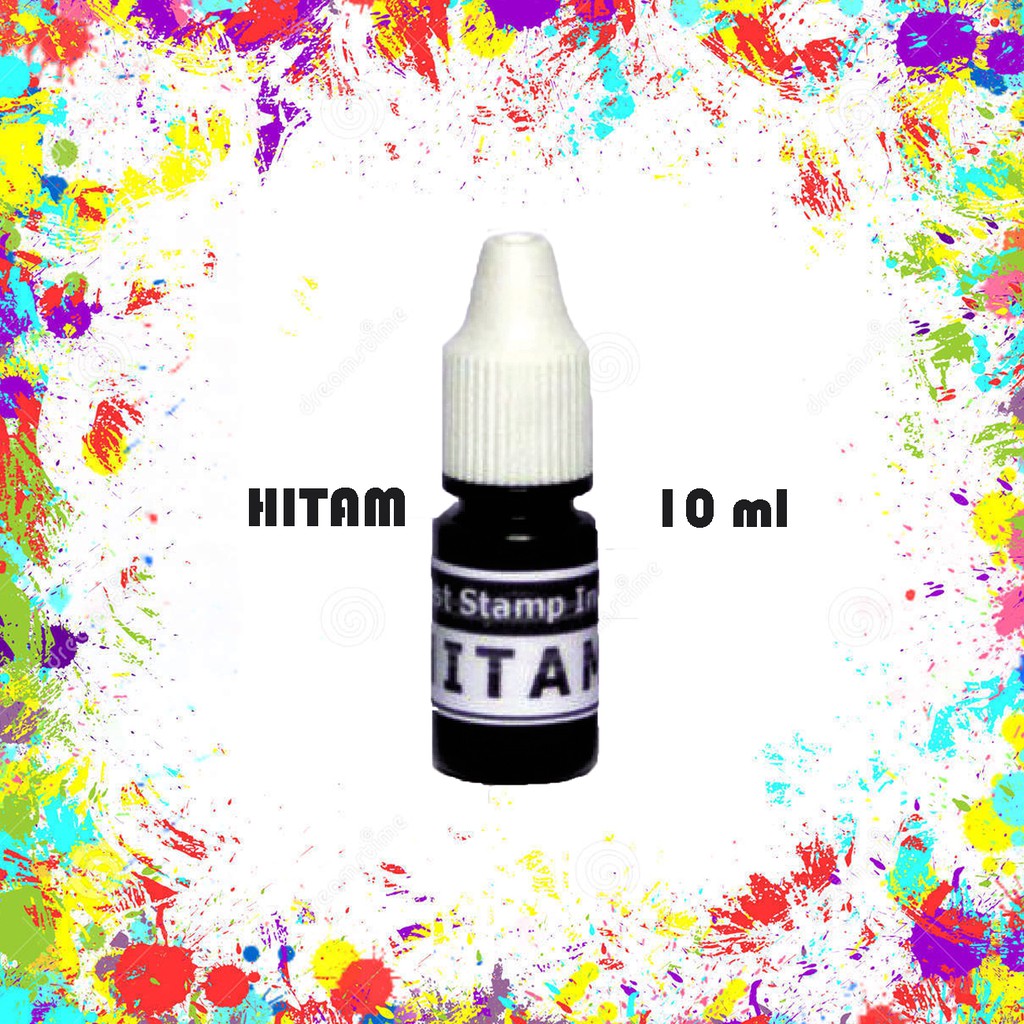 Jual Tinta Stempel Flash Otomatis Warna Hitam 10 Ml Shopee Indonesia