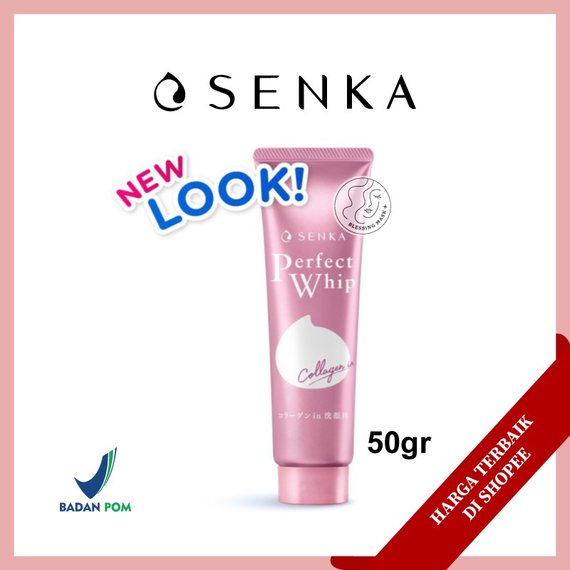 Jual Senka Perfect Whip White Clay Anti Shine Vibrant White Facial