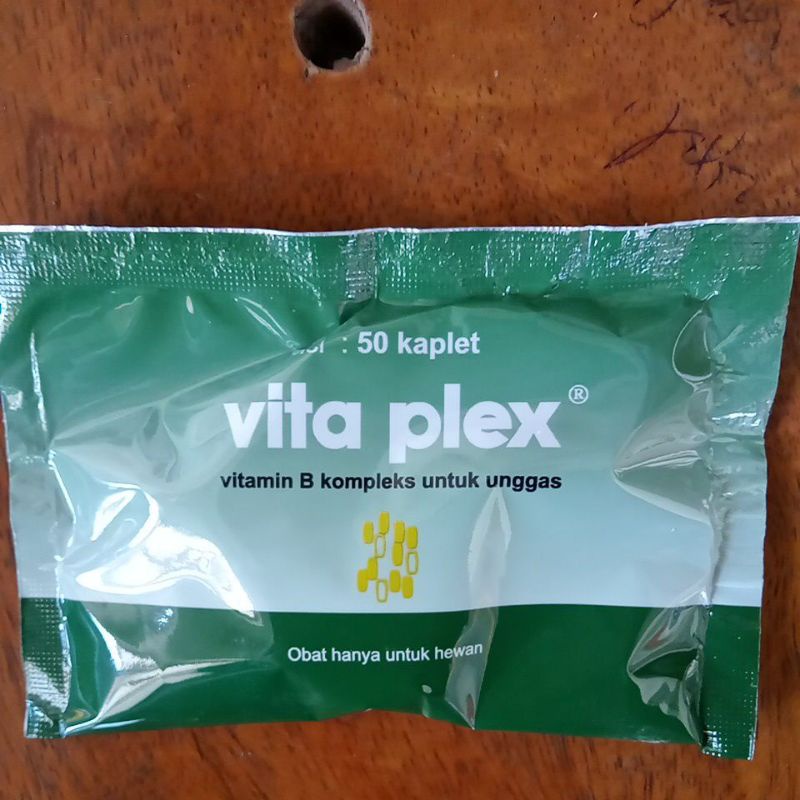 Jual VITA PLEK 50 Kaplet Vitamin B Kompleks Untuk Unggas Shopee