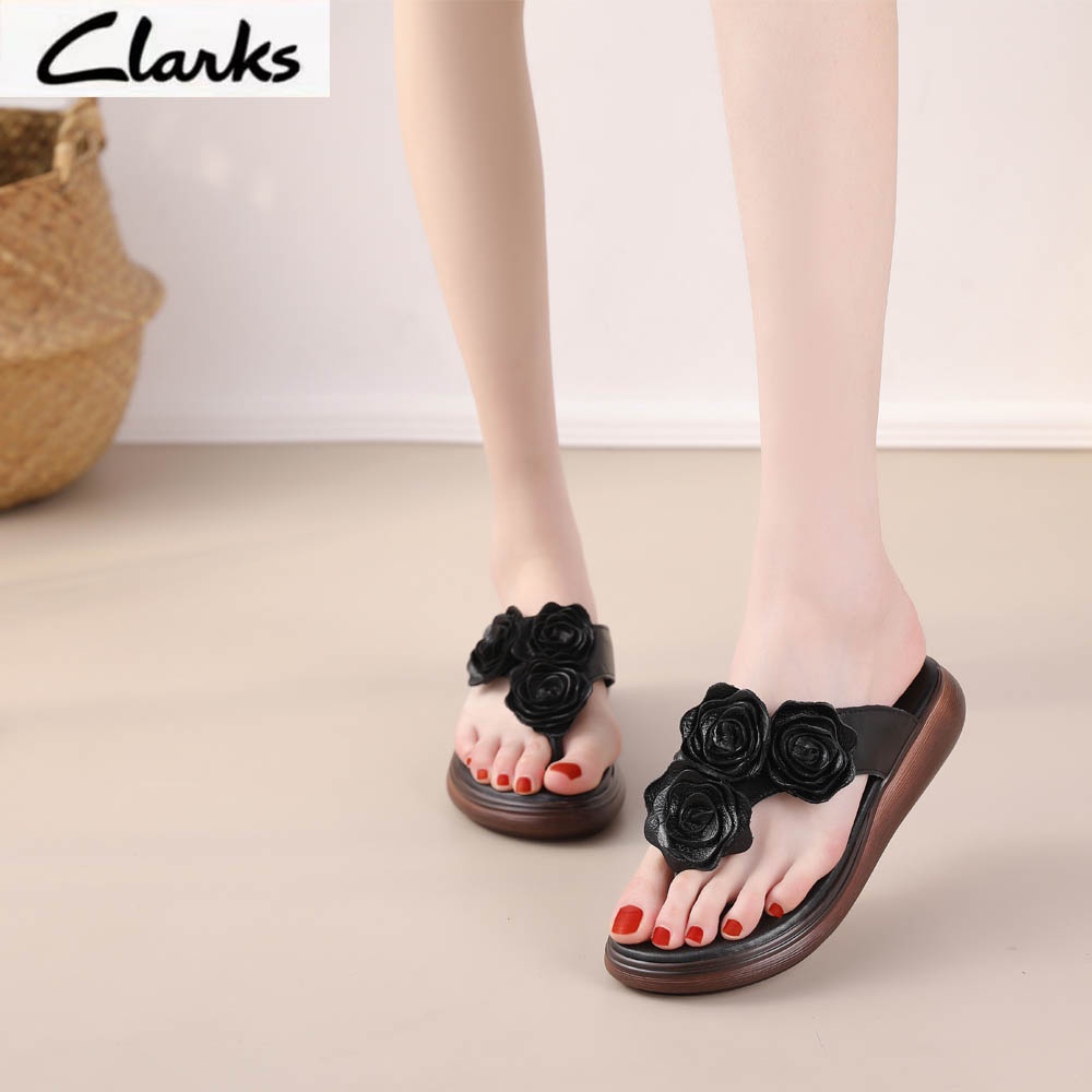 Jual Clarks New Pita Woman Sepatu Sandal Flat Clarks Flat Wanita Kulit