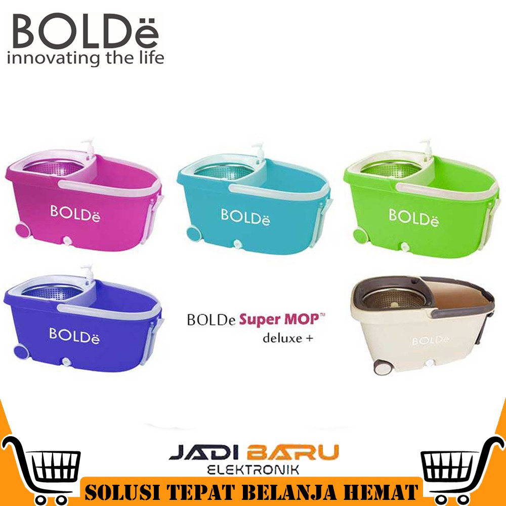 Jual Ready Cod Bolde Super Mop Deluxe Plus Deluxe Alat Pel