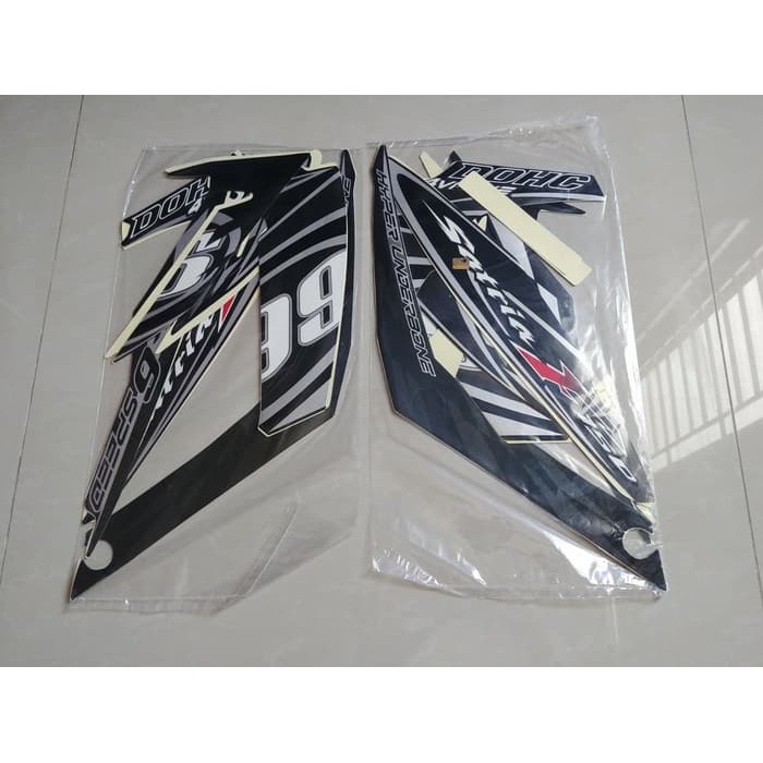 Jual Striker Motor Bodi Stiker Bodi Lis Body Striping Satria Fu