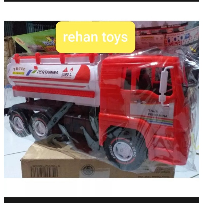 Jual MAINAN MOBIL TRUK TANGKI PENGANGKUT BBM Shopee Indonesia