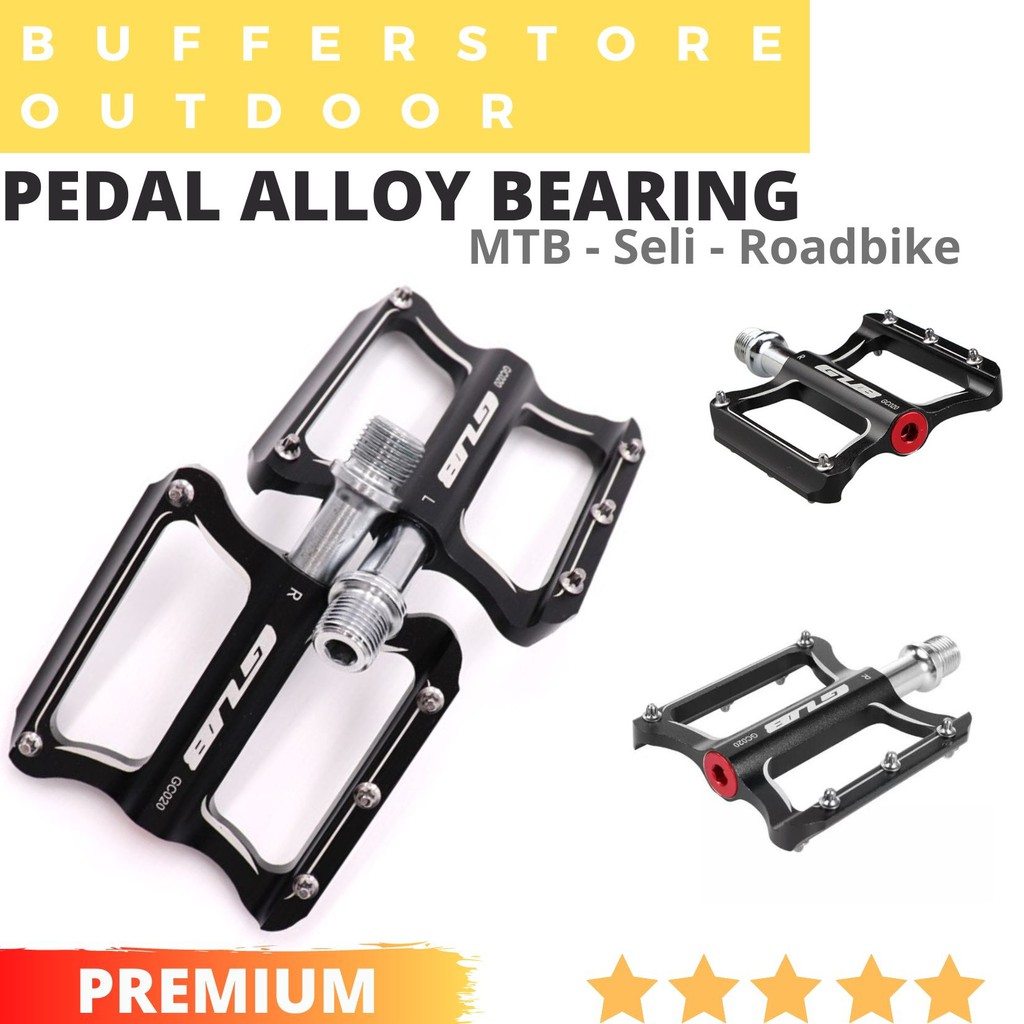 Jual Pedal Alloy Alumunium Bearing Gub Sepeda Lipat Mtb Gunung Roadbike