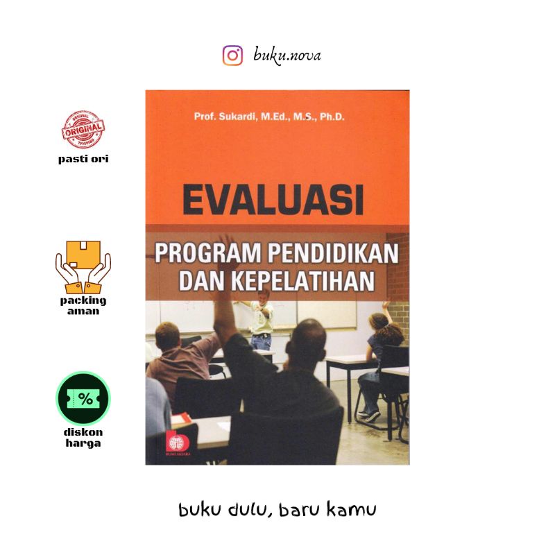 Jual Buku Evaluasi Program Pendidikan Kepelatihan Shopee Indonesia