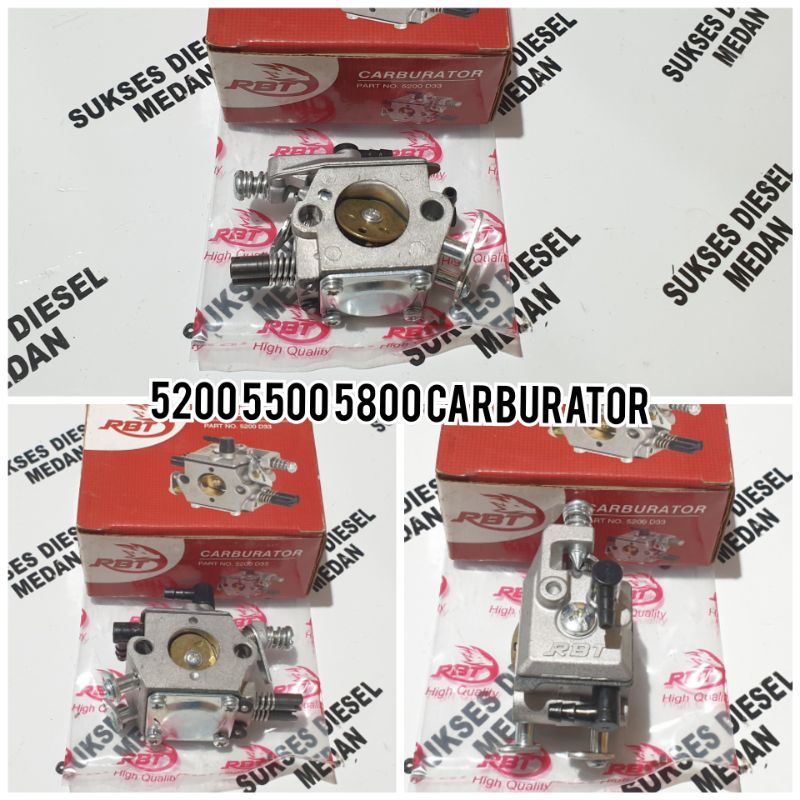 Jual Carburator Karburator Chainsaw Senso Sinso Mini 5200 5500 5800 RBT