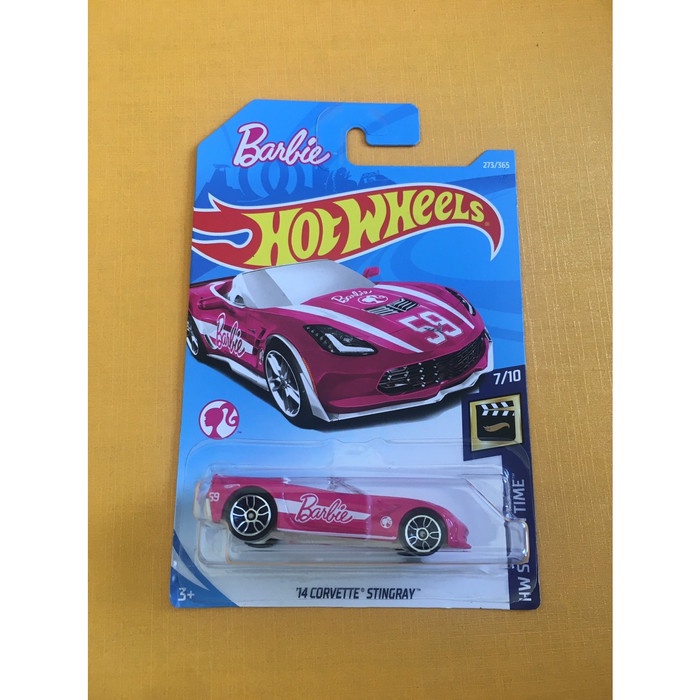 Jual Bagus Hot Wheels Hotwheels 14 Corvette Stingray Pink Barbie Hw