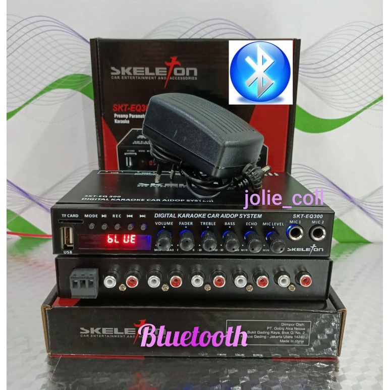 Jual Preamp Parametrik SKELETON SKT EQ300 Bisa Usb Mmc Bluetooth Bonus