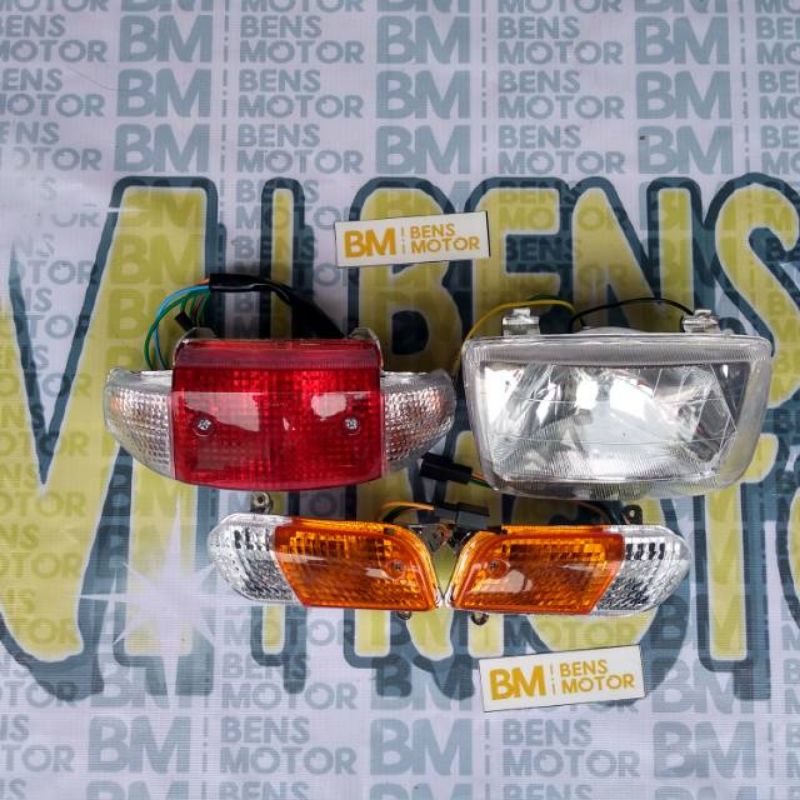 Jual Reflektor Lampu Depan Legenda Astrea Grand Set Lampu Depan Dan