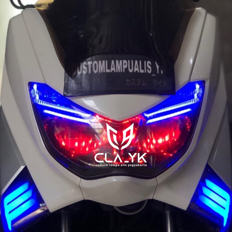 Jual Nmax Old Paket Komplit Lampu Alis Dan Devil Eye Shopee Indonesia