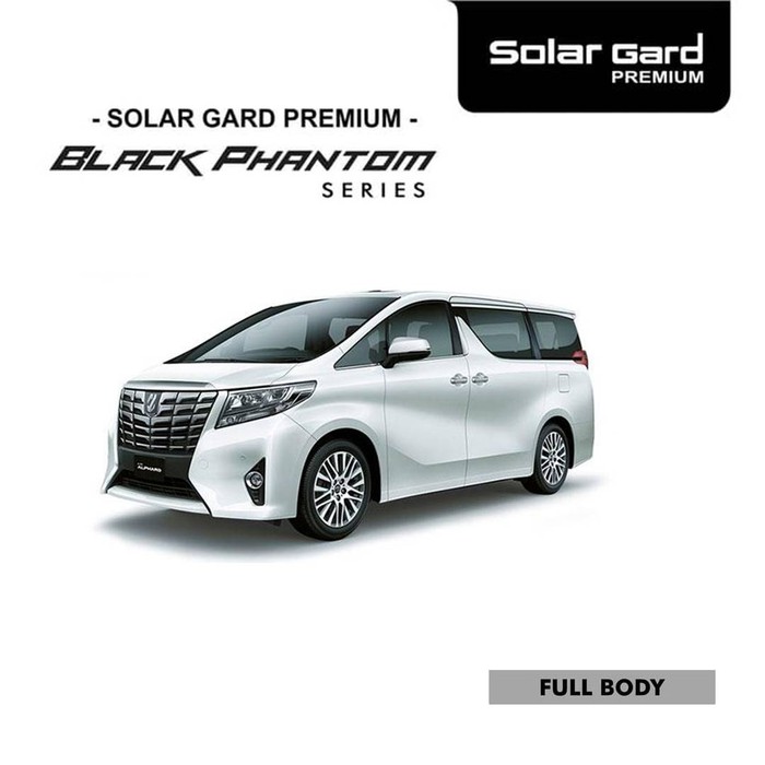 Jual Kaca Film Solar Gard Premium Black Phantom Alphard Paket Full Body