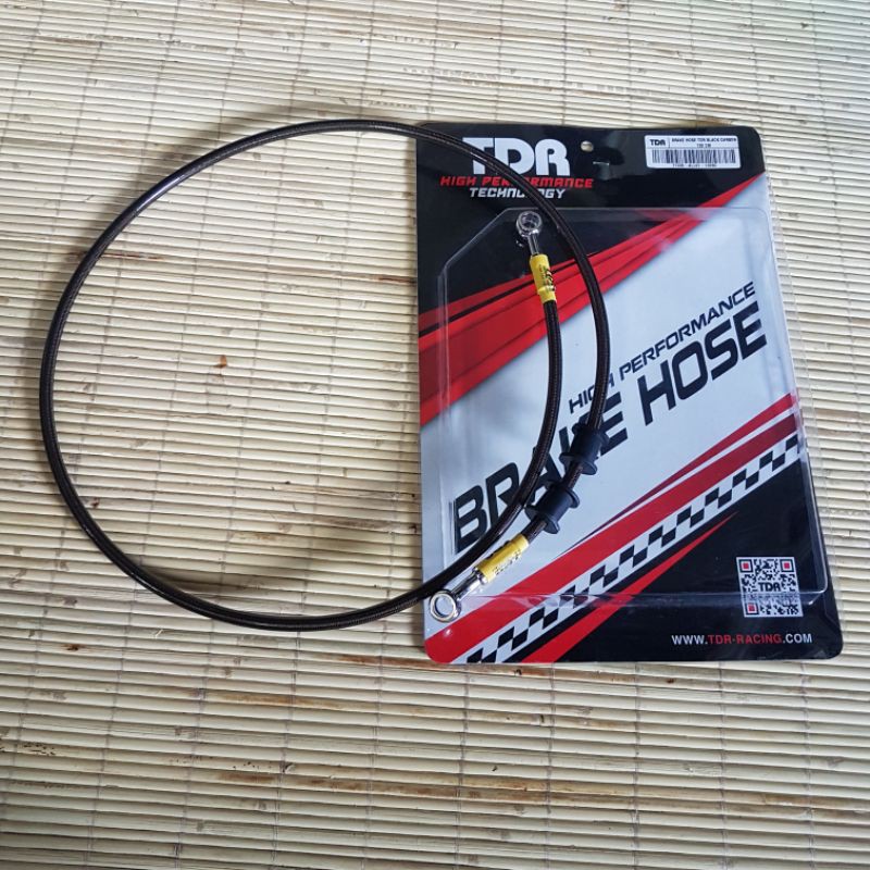 Jual Slang Rem Cm Dan Cm Tdr Racing Black Carbon Selang Cakram