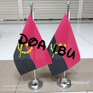 Jual Tiang Stenlis Meja Bendera Angola Shopee Indonesia