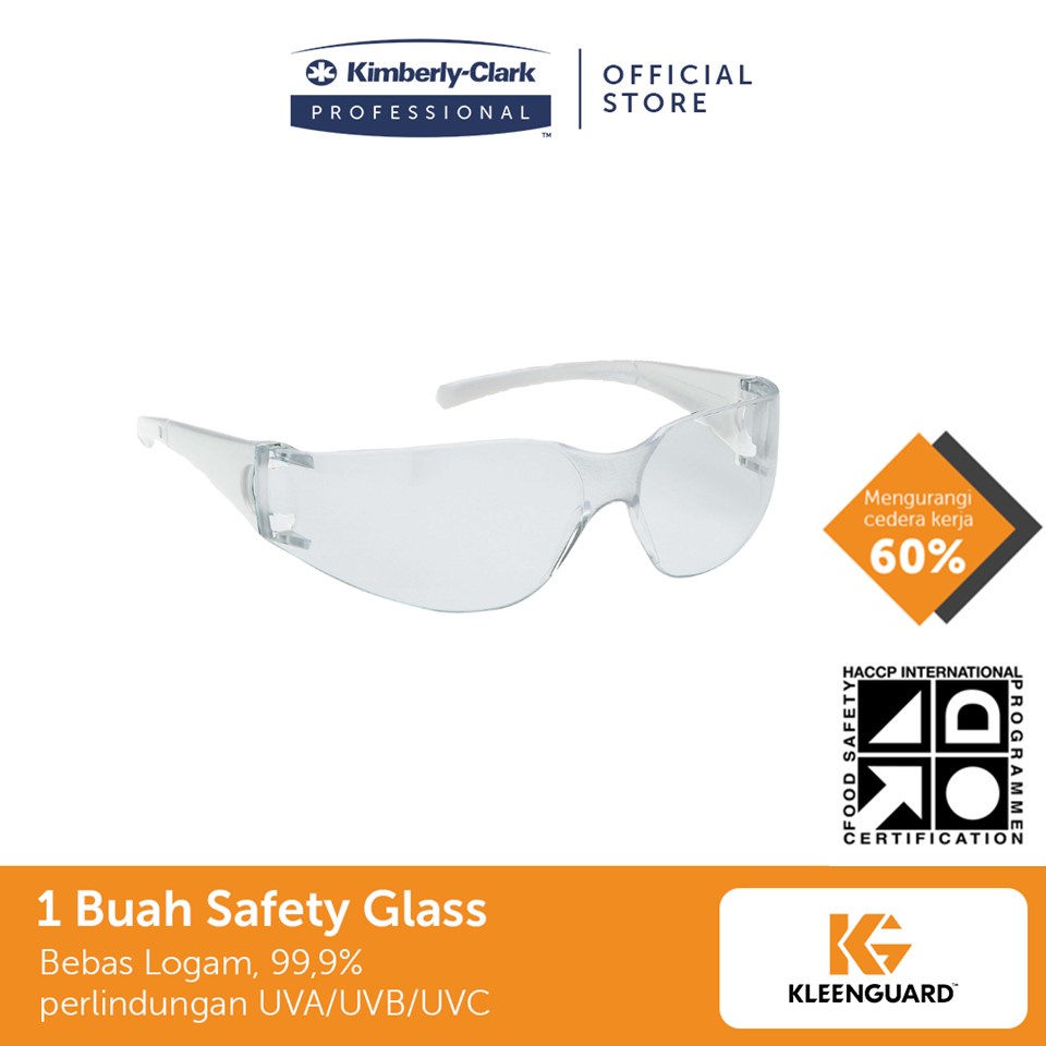 Jual Kleenguard Eyewear V Element Safety Clear Glasses Shopee