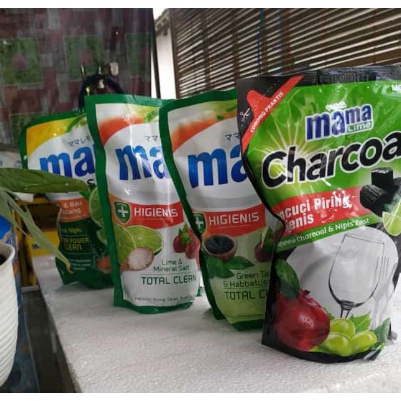 Jual Mama Lemon Lime Charcoal Jeruk Nipis Green Tea Habbatussauda