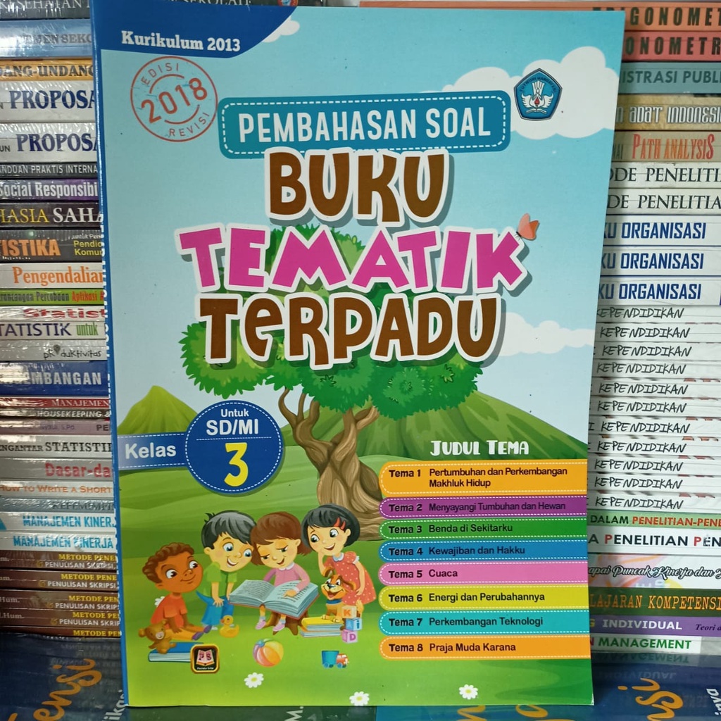 Jual Pembahasan Soal Buku Tematik Terpadu Untuk Sd Mi Kelas Kurikulum