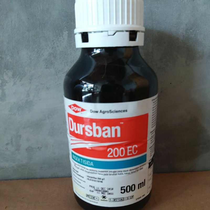 Jual Insektisida DURSBAN 200 EC 500 ML Shopee Indonesia