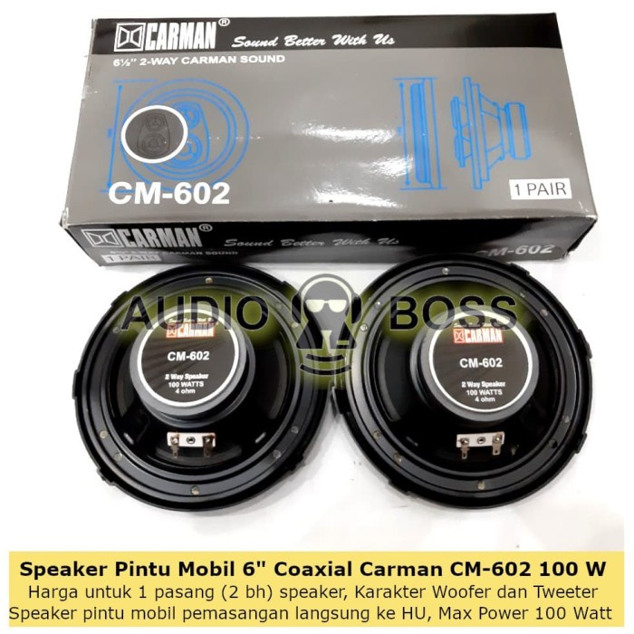 Jual Speaker Pintu Mobil Inch In Carman Cm Coaxial Way