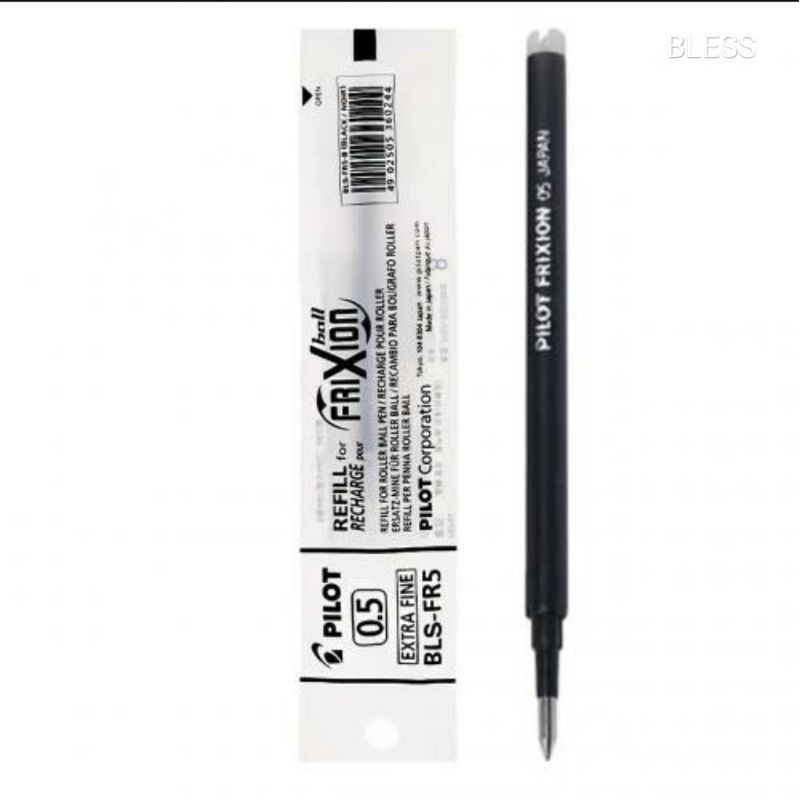 Jual Refill Isi Ulang Ballpoint Pulpen Pen Pilot Frixion 0 5 Mm Hitam