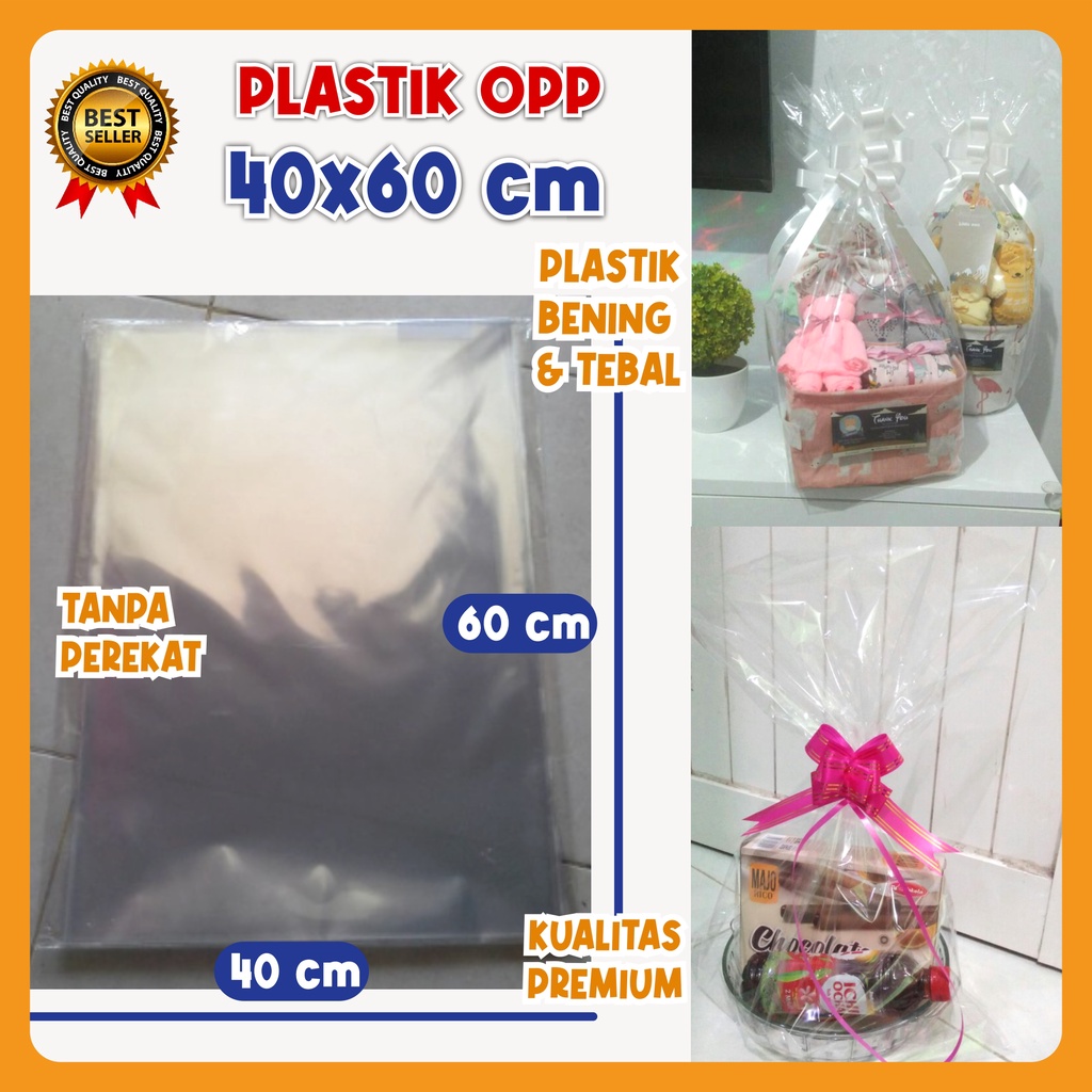 Jual Plastik Parcel X Cm Kantong Opp Kaca Bening Packing Bingkisan