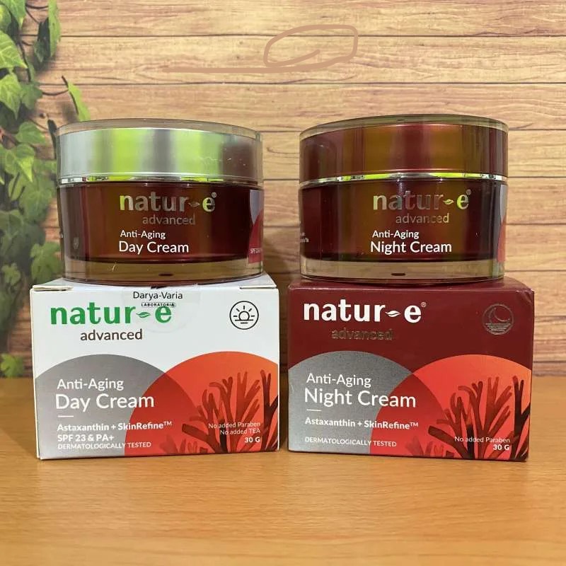 Jual Natur E Advanced Anti Aging Day Cream Night Cream Gram