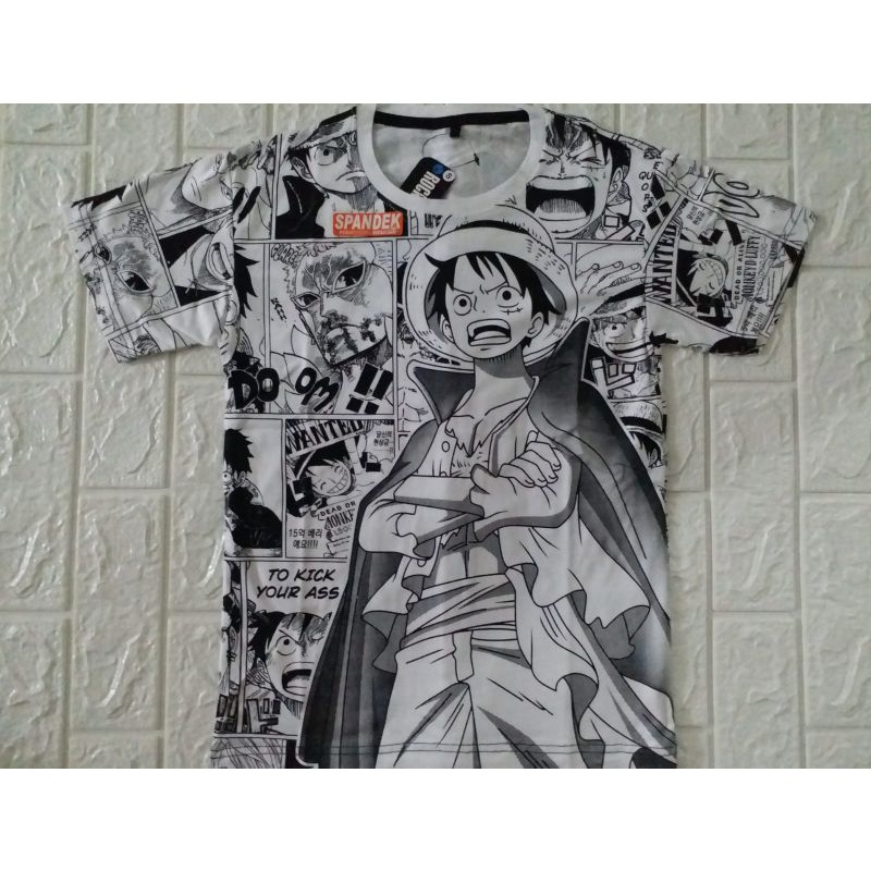 Jual Kaos Anime One Piece Kaos Luffy Kaos Komik One Piece Kaos