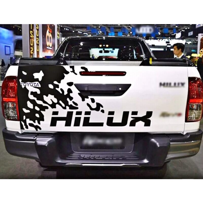 Jual Stiker Mobil Bak Belakang Keren Tulisan Raptor Triton Hilux Navara