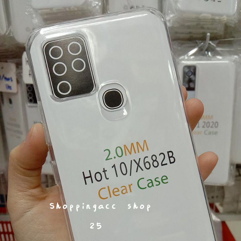 Jual CLEAR CASE INFINIX HOT X B SILICONE CASE BENING TEBAL MM