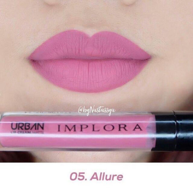 Jual ღ PHINKL ღ ɪ ᴍ ᴘ ʟ ᴏ ʀ ᴀ Implora lip cream original mattee