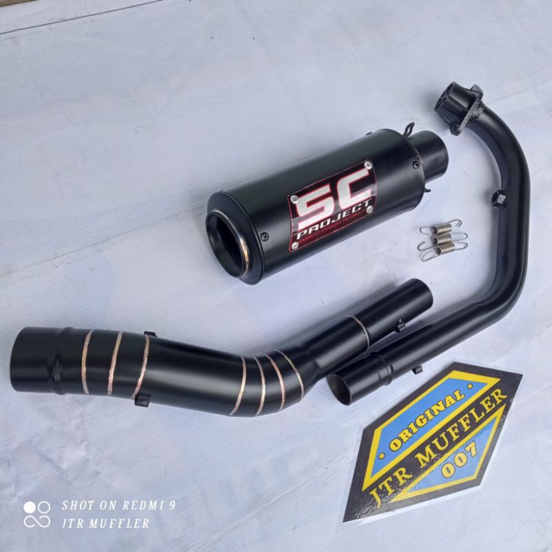 Jual Knalpot Racing Sc Project Cbr R Cb R Vixion Satria Fu Sonic