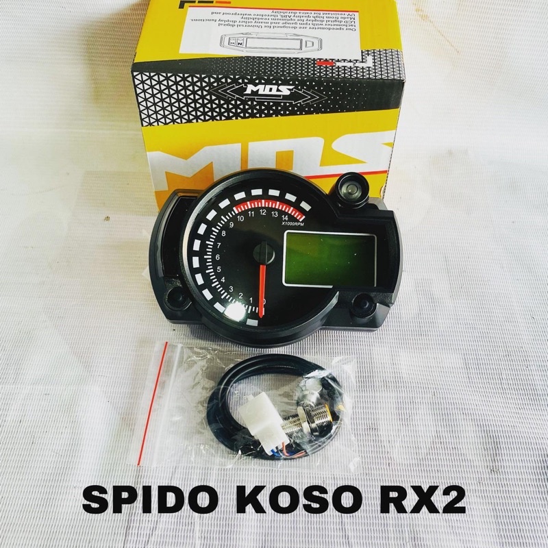 Jual SPIDO SPEDO METER MOS MODEL KOSO RX1 RX2 Z1000 HONDA YAMAHA SUZUKI