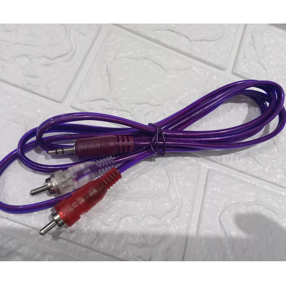 Jual Kabel Rca Bening To Mini Stereo Keluar Hp Ke Salon Shopee