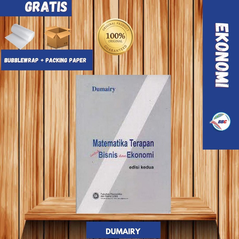 Jual Buku Matematika Terapan Untuk Bisnis Dan Ekonomi Edisi Shopee