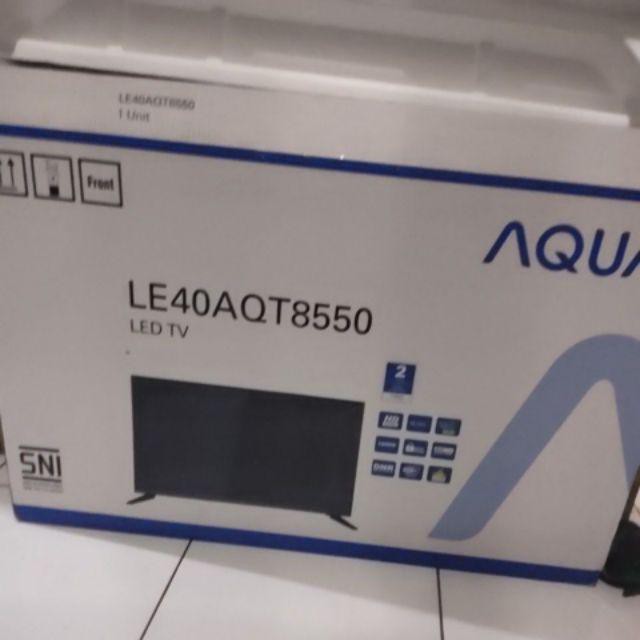 Jual Sanyo Aqua Led Tv Le Aqt Hdmi Usb Movie Inch Barang