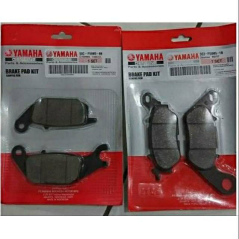 Jual Kampas Rem Diskpad Depan Belakang Harga Sepasang Ori Yamaha Vixion