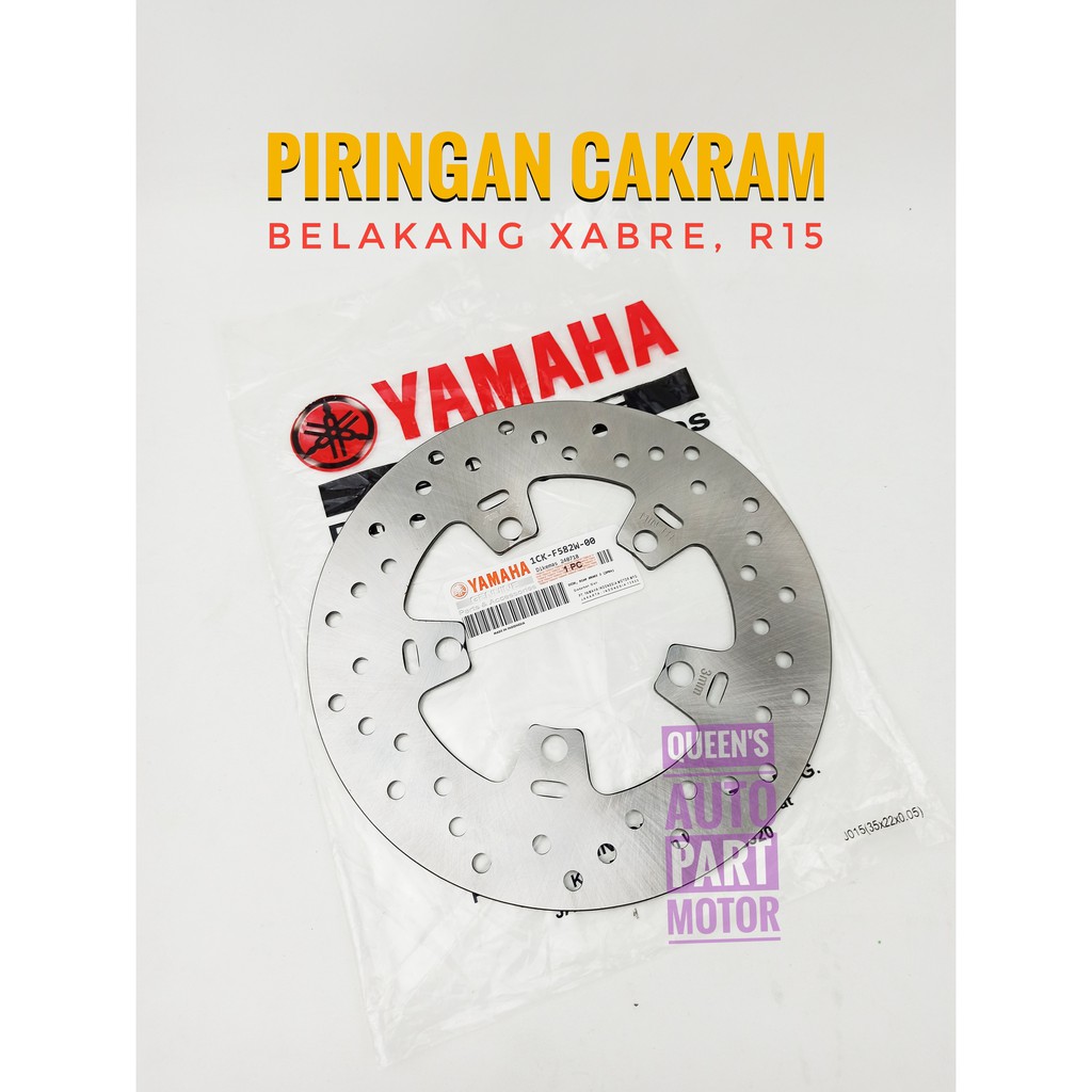 Jual Piringan Disc Cakram Belakang Yamaha R Vixion New Xabre V Vva