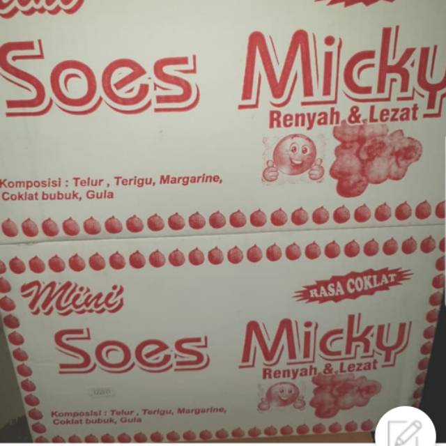 Jual Sus Soes Coklat Micky Kg Shopee Indonesia