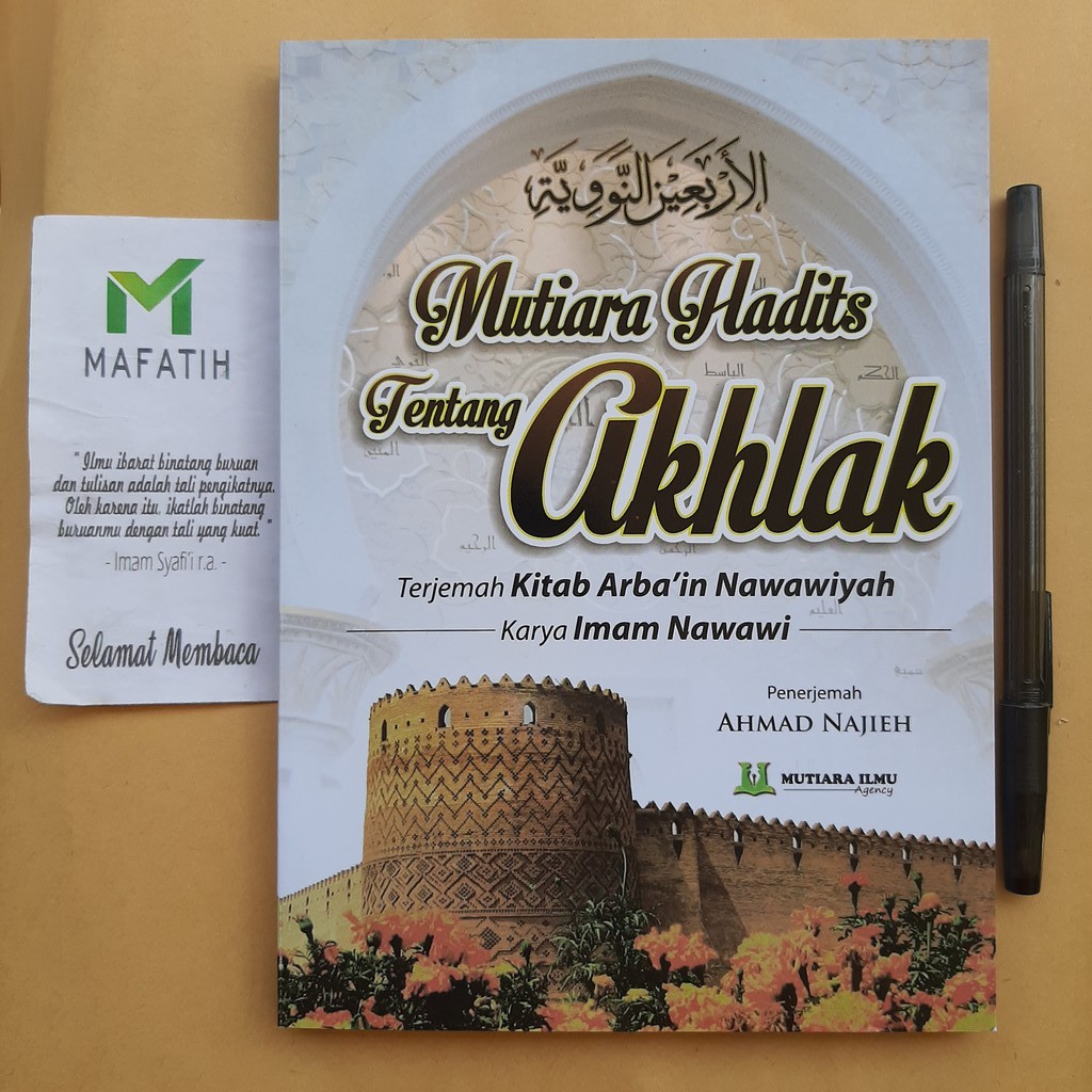 Jual Buku Terjemah Kitab Arba In Nawawiyyah Kumpulan Mutiara Hadits