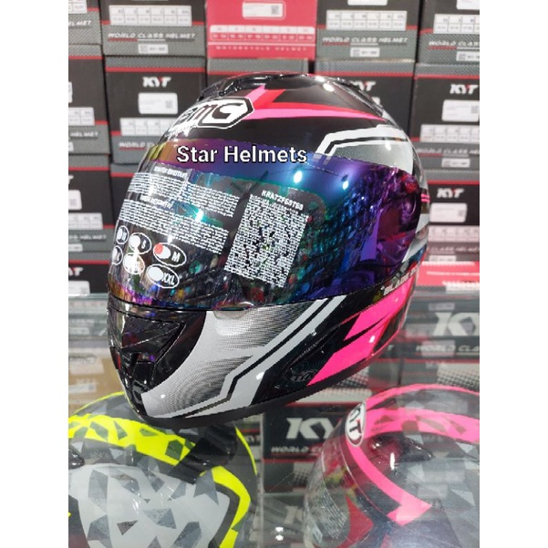 Jual Helm BMC Blade 200 9 Black Blue Fuxia Shopee Indonesia