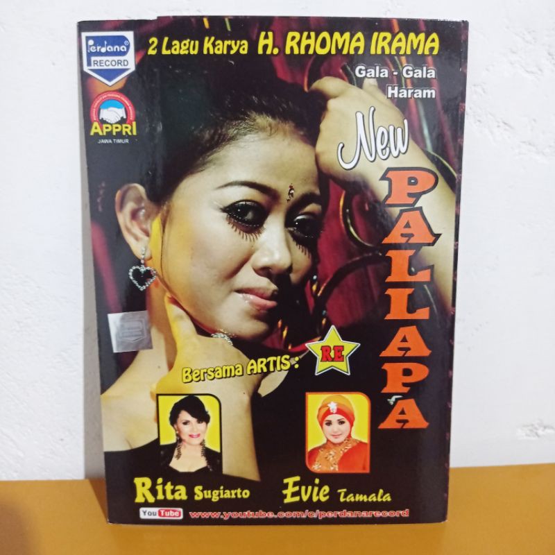 Jual KASET VCD DVD ORIGINAL KARAOKE PERDANA RECORD DANGDUT KOPLO NEW