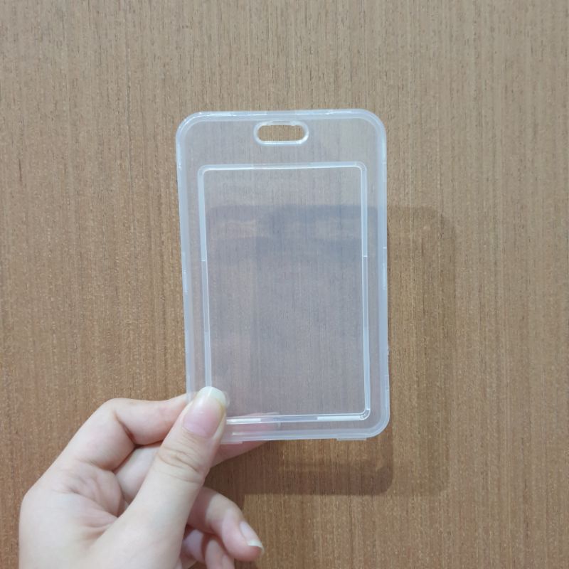 Jual Photocard Holder Tempat Photocard Id Card Holder Transparan