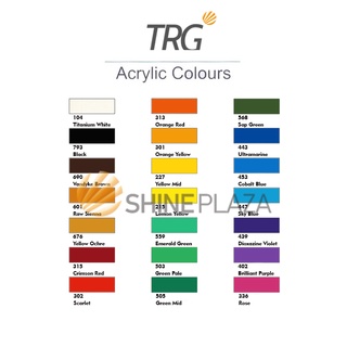 Jual Trg Acrylic Colour Ml Cat Akrilik Kanvas Lukis Canvas Paint