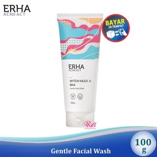 Jual Erha Acneact Wh Gentle Acne Facial Wash G Shopee Indonesia