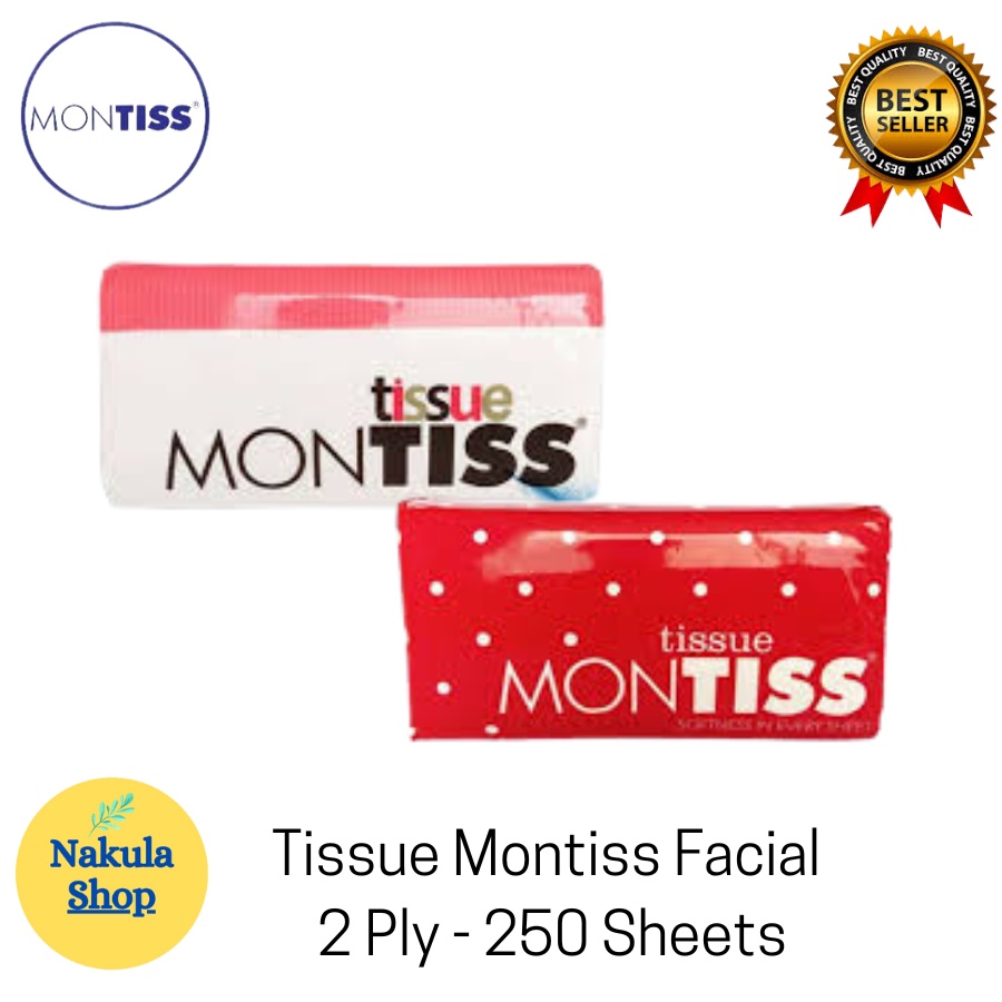 Jual Tissue Tisu Facial Montiss Sheets Ply Shopee Indonesia